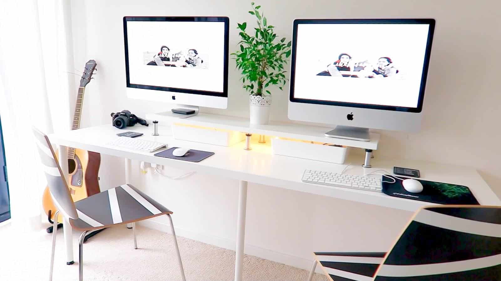 27 Inspiring Ikea Desk Hacks You Will LOVE - Liquid Image