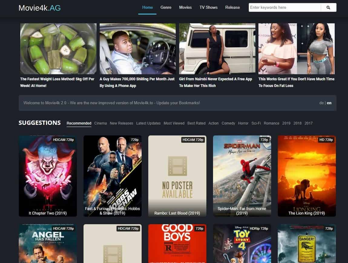 Best 20 Movie4k Alternative Websites For Movie Streaming