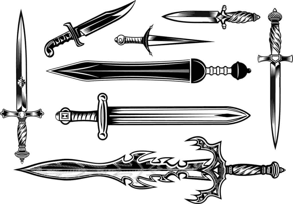 11 Types Of Sword - Liquid Image