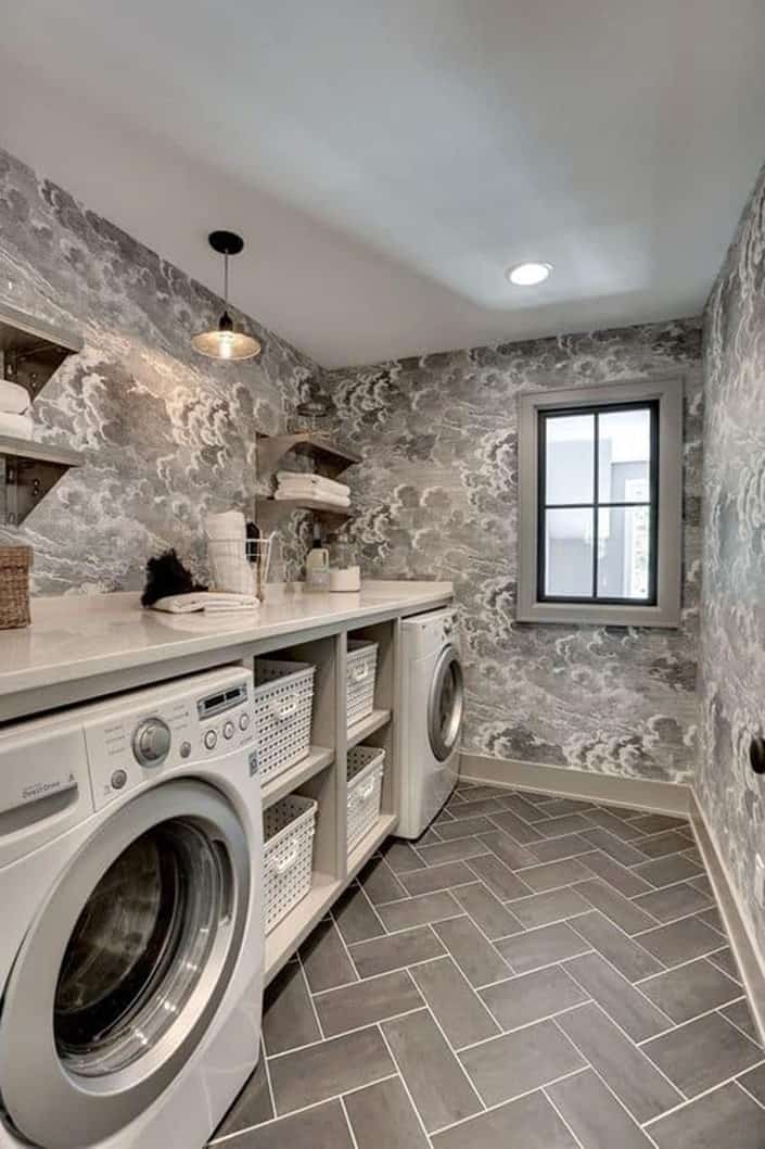 19 Stylish Basement Laundry Room Ideas for Your House - Liquid Image